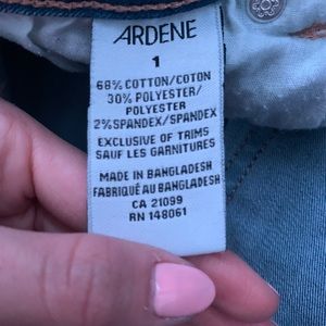 Size 1 distressed jeans